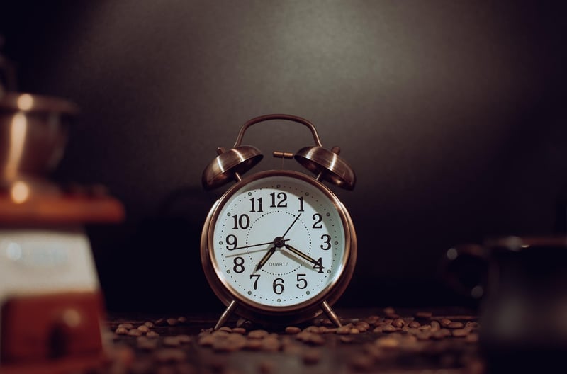 Clock Showing Bedtime